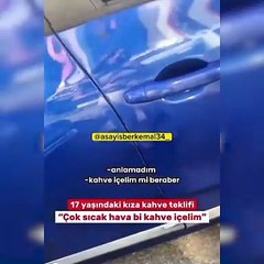 Genç kadını önce takip etti sonra yalvardı!