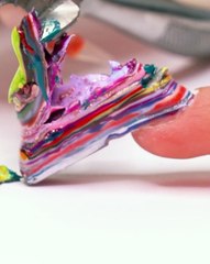 100 layers of nail polish 🤯