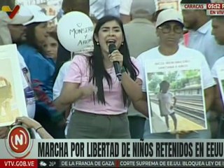 Grecia Colmenares: Como familia venezolana exigimos que se devuelvan a nuestros hijos e hijas