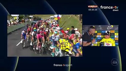 Étape 6 - Mathieu van der Poel : Je vais juste savourer une nouvelle journée en jaune