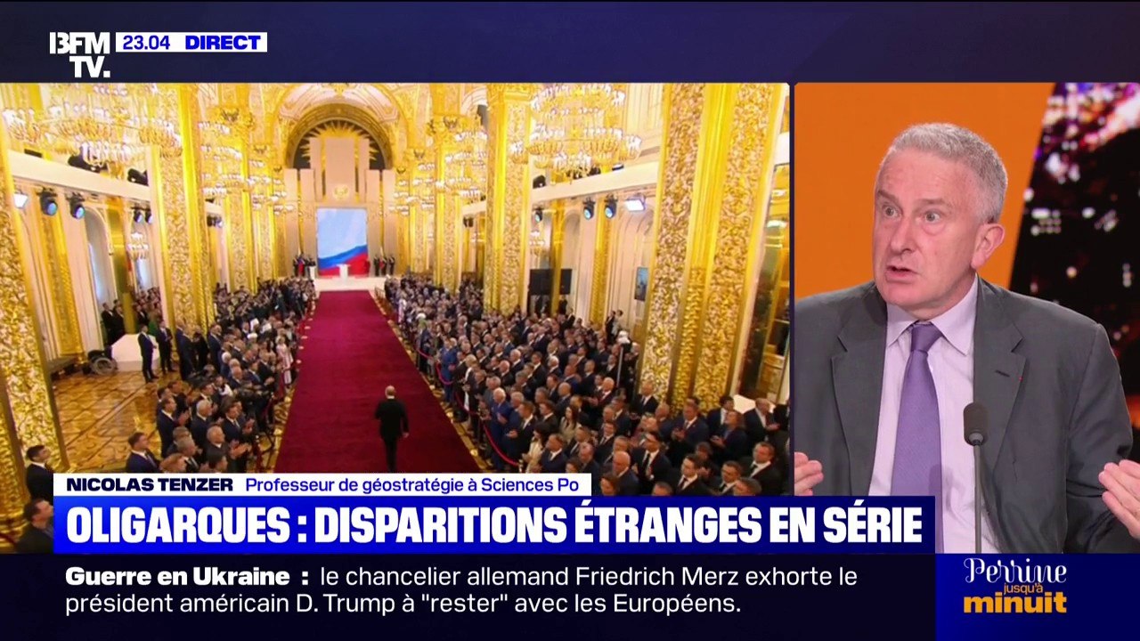 Morts suspectes en Russie: "L'État de Poutine, c'est un État mafieux", estime Nicolas Tenzer (professeur de géostratégie à Sciences Po)