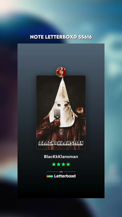 Note Blacklansman Letterboxd ss616