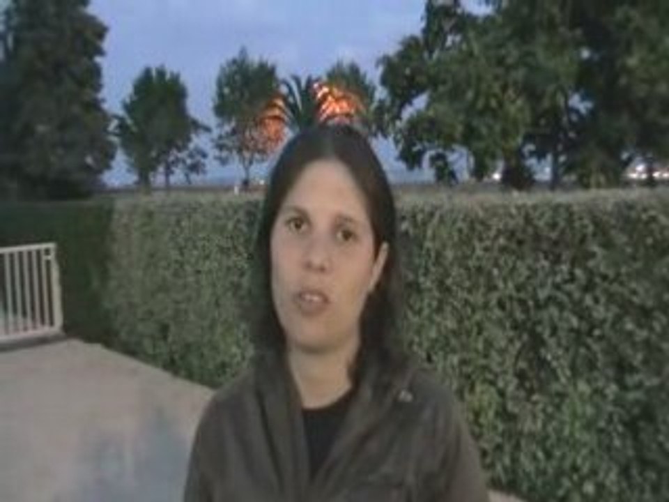 Interview de Camille Heitz - Antibes 2008 - Finswimming - 2