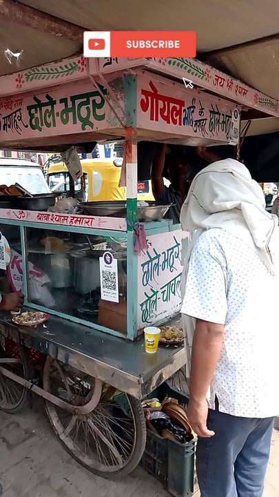 Goyal Bhai ke chole bhature Ballabhgarh Faridabad must try