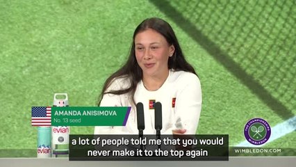 Animisova delighted to silence doubters after reaching maiden grand slam final