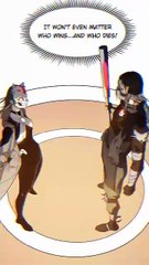 She defeated the strong opponent 🔥 #manhwa #manga #manhua #shorts #reels