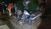 Motociclista fica ferido após acidente na Rua Ipanema