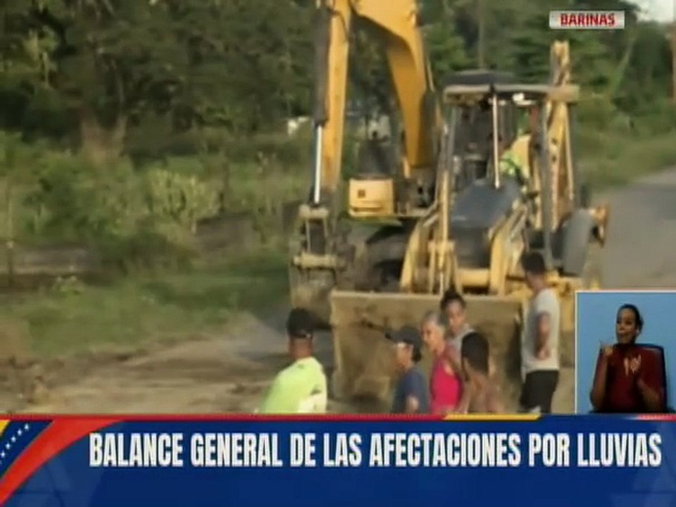 Barinas | Autoridades regionales ofrecen balance general de las afectaciones por lluvias