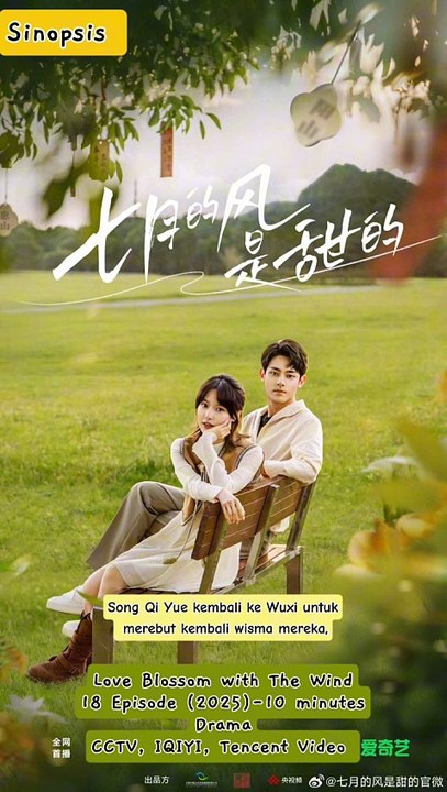 Sinopsis Drama China Love Blossom with The Wind 2025