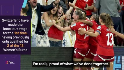 Sundhage proud to write history with Switzerland