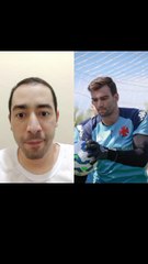 O goleiro Leo Jardim renova contrato com o Vasco