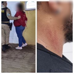 Tapa na cara: Mulher alterada invade casa do ex-namorado e o agride