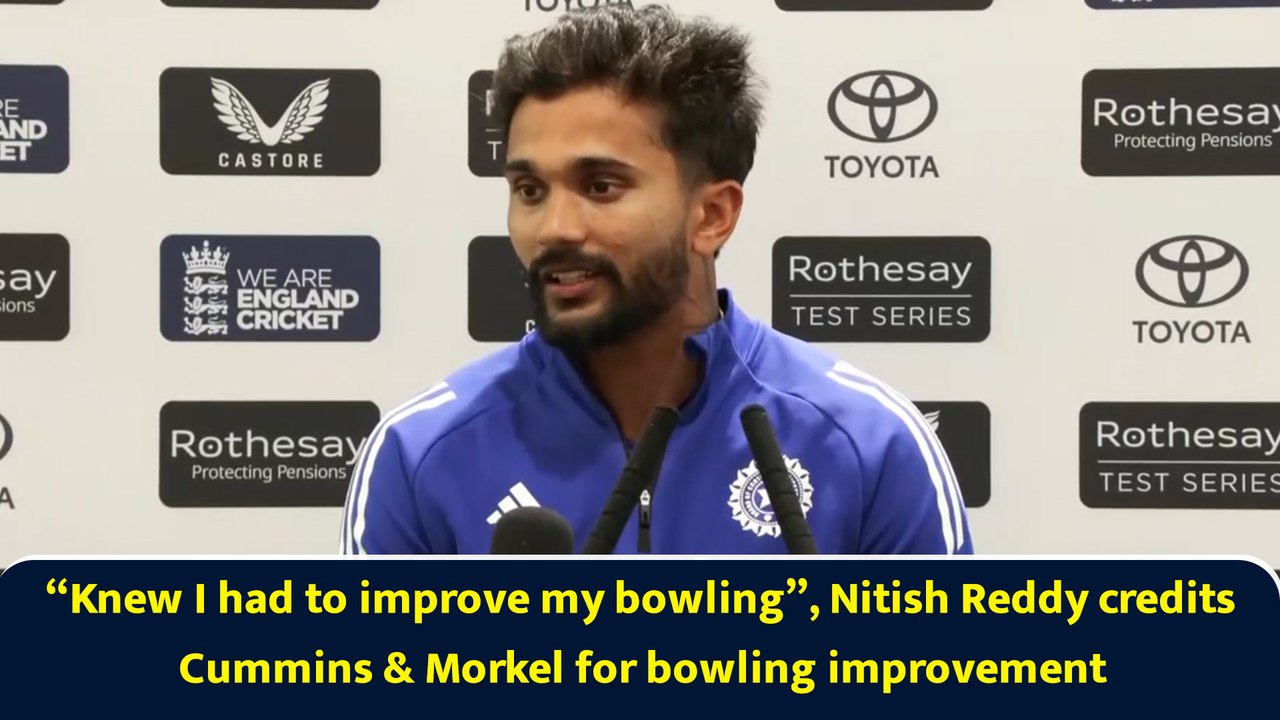 “Knew I had to improve my bowling”, Nitish Reddy credits Cummins & Morkel for bowling improvement