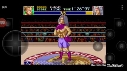 Super Punch-Out!! Little Mac vs Heike Kagero Little Mac é derrotado por Heike Kagero