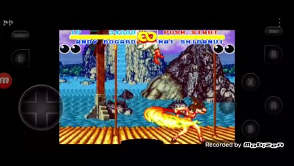 Fatal Fury 2 Andy Bogard vs Mai Shiranui fala de vitória do Andy Bogard em português