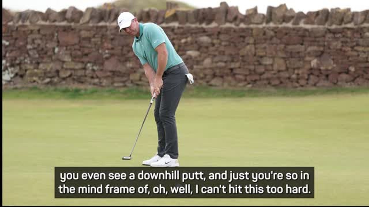 McIlroy still adjusting to different conditions at Scottish Open