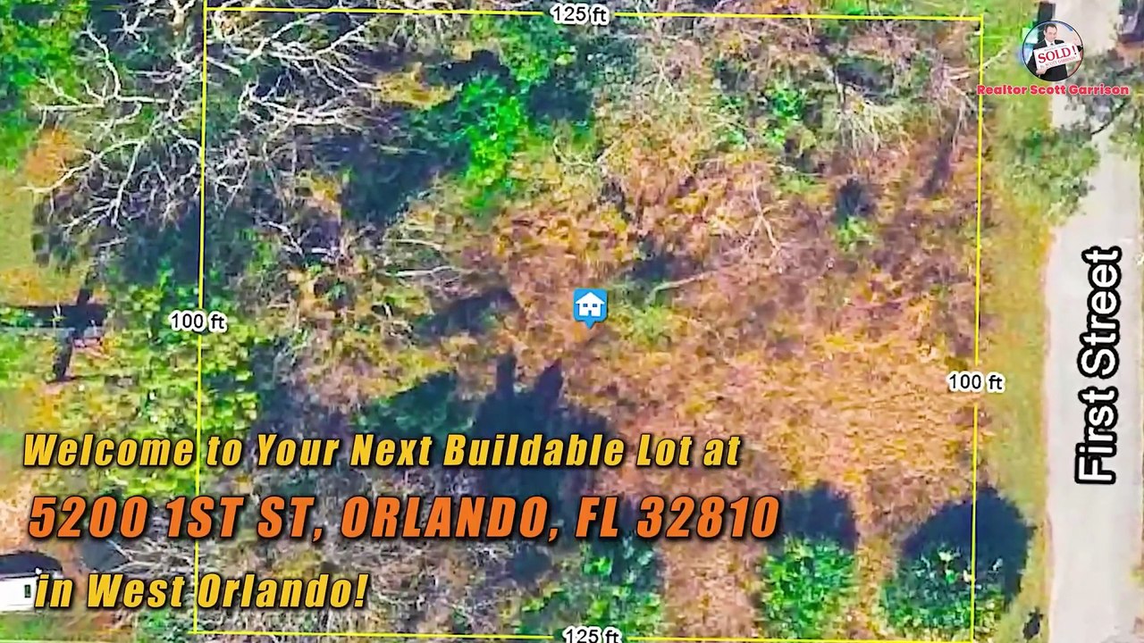 Top Orlando Realtor Scott Garrison | Fairview Gardens | 5200 1st St, Orlando, FL 32810 | Short