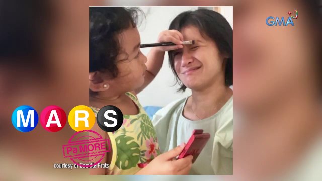 Camille Prats, binigyan ng makeover ng kanyang baby girl! | Mars Pa More