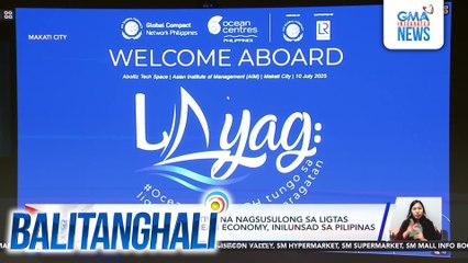 Ocean Centres Initiative na nagsusulong sa ligtas at sustainable na ocean economy, inilunsad sa Pilipinas | Balitanghali
