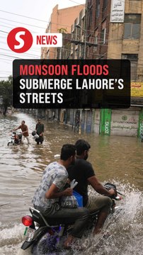 Monsoon floods submerge Lahore's streets as rains claim four lives in 24 hours