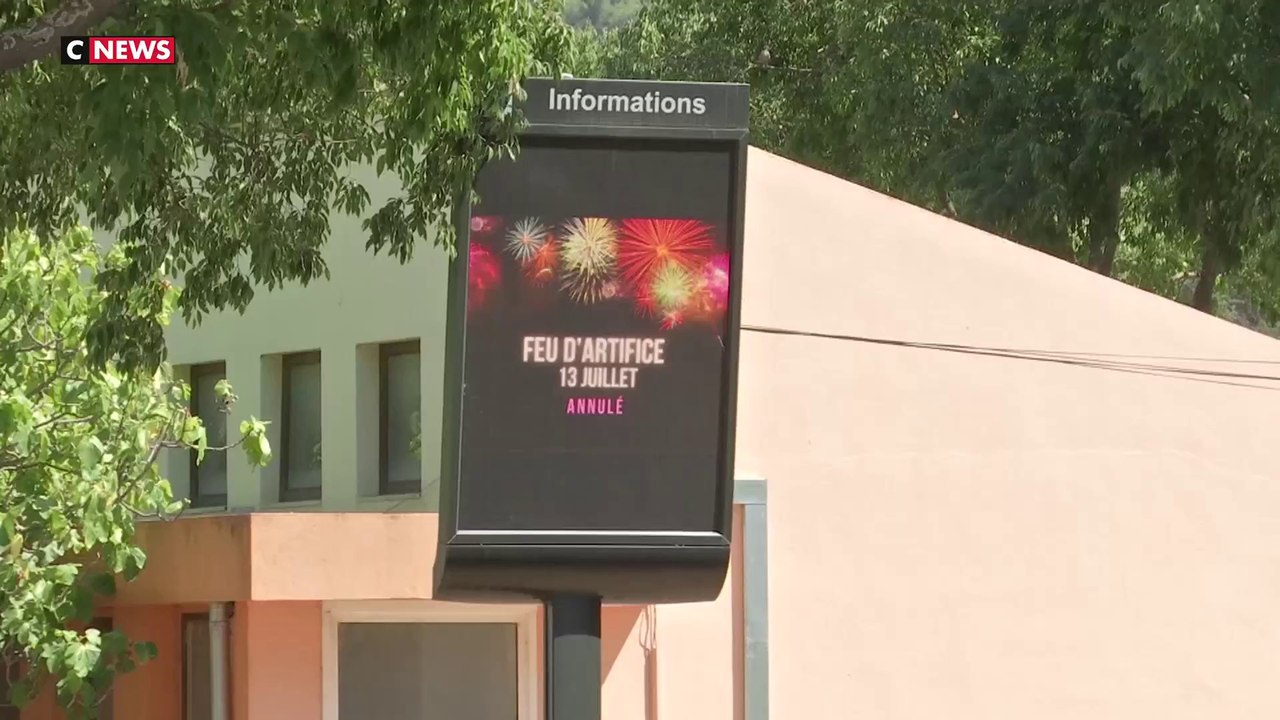 14 juillet : feux d'artifice annulé près de Marseille par peur de reprises de feux
