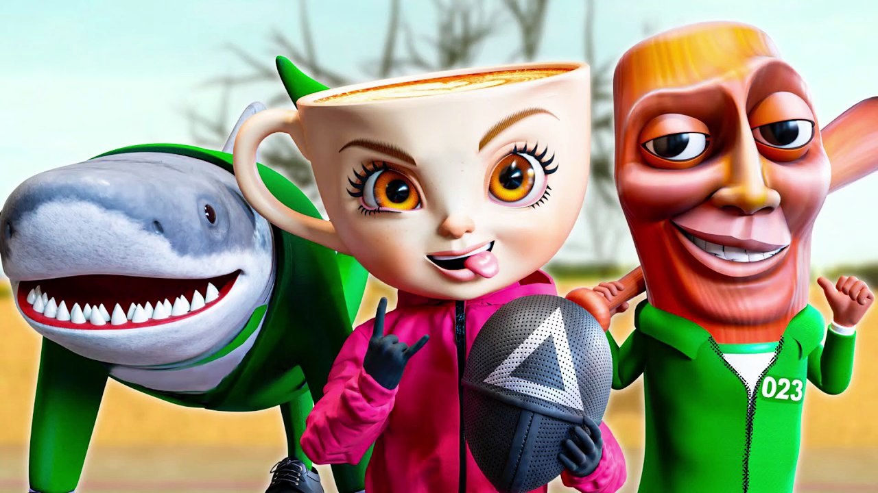 ITALIAN BRAINROT Vs. SQUID GAME! Italian Brainrot Animation