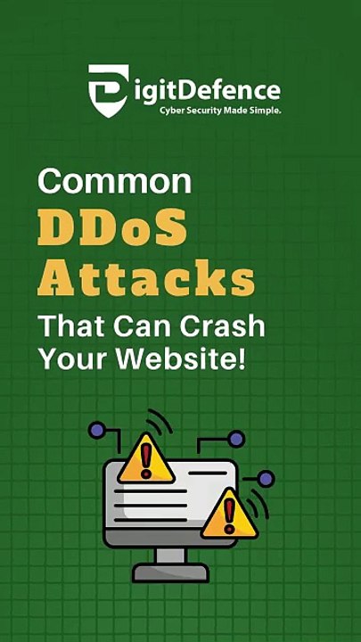 Common DDoS Attacks That Can Crash Your Website