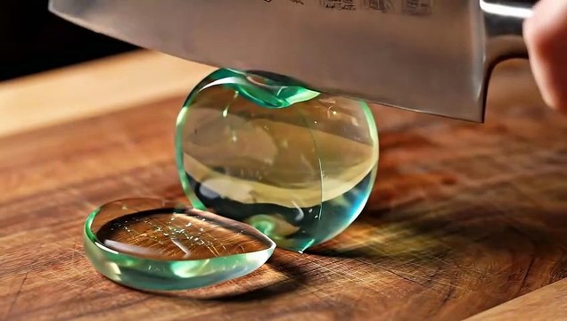 Cutting Bubble Fruit 🍎 #asmr #asmrsounds #satisfying #fruit