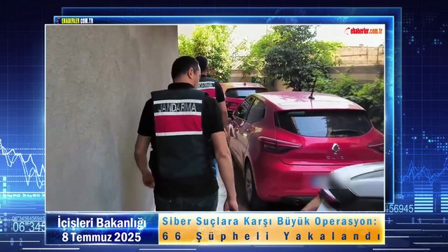 Siber Suçlara Karşı Büyük Operasyon: 66 Şüpheli Yakalandı