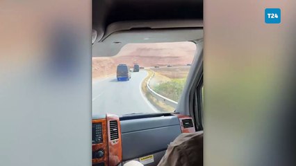 Erbil'de konaklayan heyetler, Süleymaniye’ye bağlı Dokan ilçesi sınırlarına ulaştı