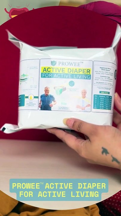 Prowee Active Diaper for Adults – Comfort, Dignity & Leak-Free Protection for the Elderly