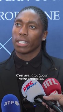 L'athlète androgène Caster Semenya, qui refuse de suivre un traitement hormonal, salue la décision de la CEDH
