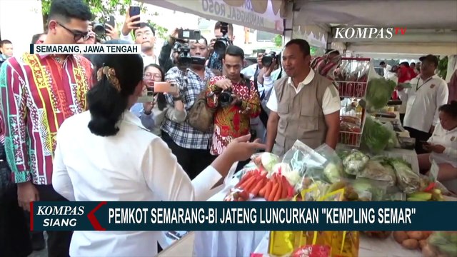 Pemkot Semarang Gandeng BI Jateng, Luncurkan Kempling Semar untuk Tekan Harga Pangan