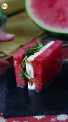 Sandwich pastèque feta roquette, la recette virale hyper fraîche pour l'été!