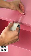 Here's a glue tape hack you're gonna want to remember!