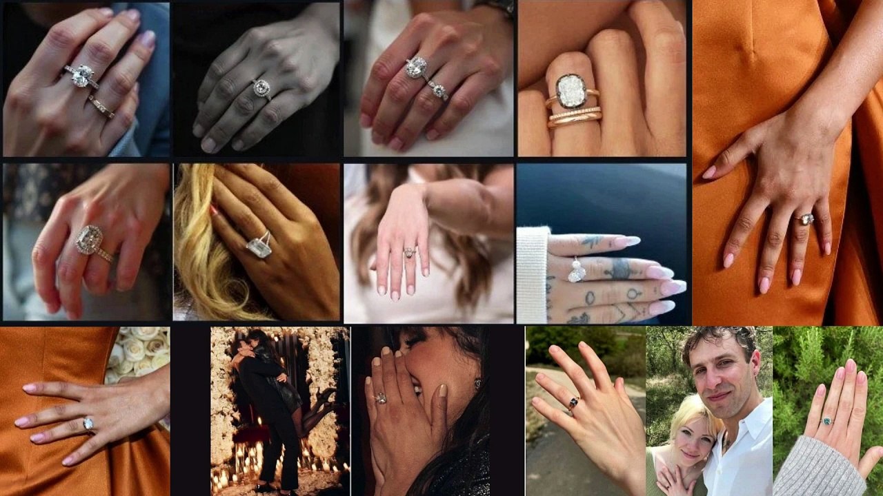 30 Celebrity Engagement Rings That Were Expensive and Absolutely Stunning