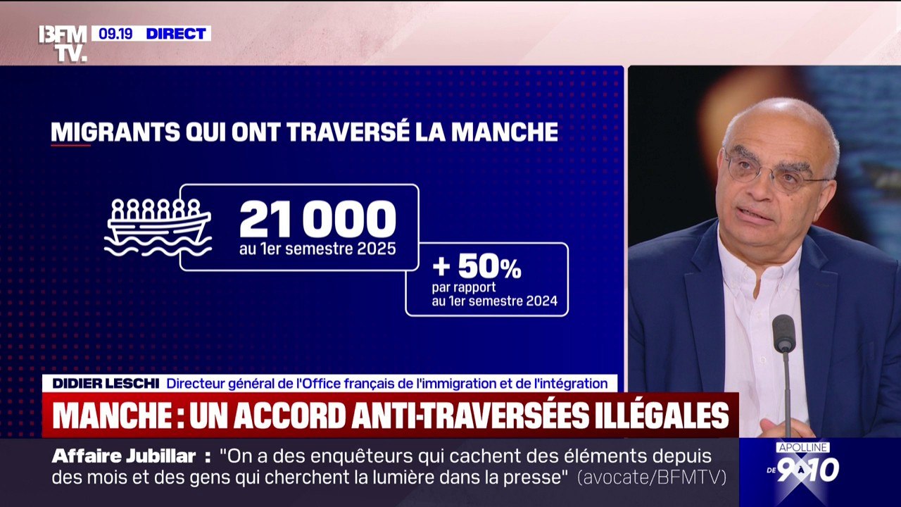 Accord sur l'immigration illégale: "Il faut espérer que l'accord marche", affirme le président de l'Office français de l'immigration et de l'intégration