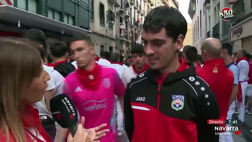 Los nervios previos a la carrera