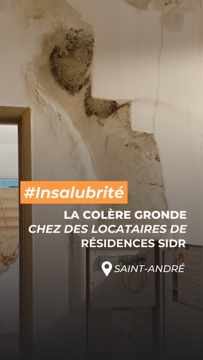 Saint-André : "des logements indignes d’un département français"