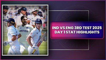 IND vs ENG 3rd Test 2025 Day 1 Stat Highlights: England Ditch Bazball On Opening Day At Lord's