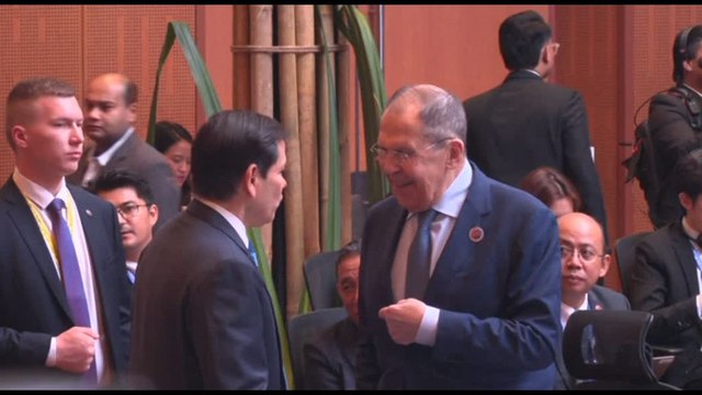 L'incontro fra Rubio e Lavrov in Malesia