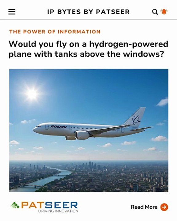 Boeing Liquid Hydrogen-Powered Aircraft