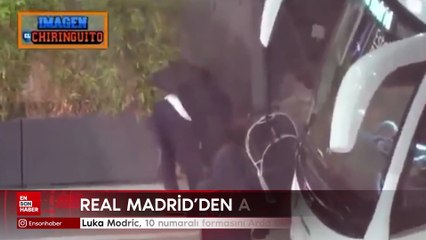 Luka Modric, 10 numaralı formasını Arda Güler'e verdi ve veda etti