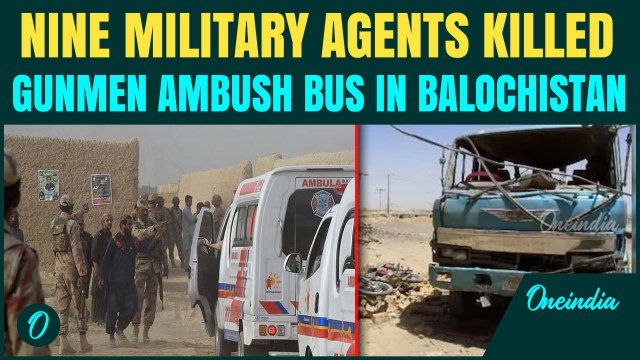 Breaking: Shocking Balochistan Bus Ambush Video -Nine Military Agents Executed | Attack in Pakistan