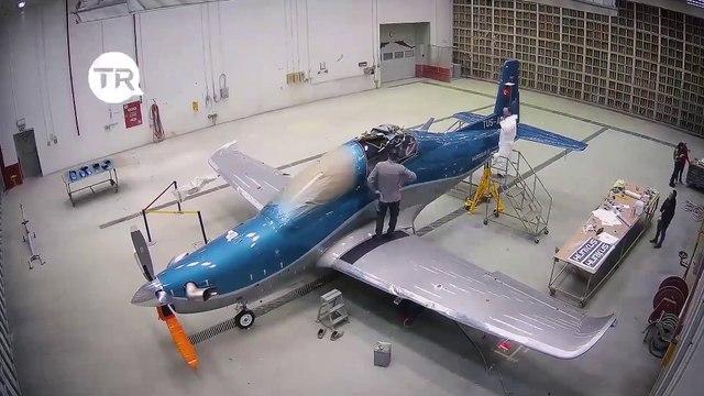 TUSAŞ'ın yeniden tasarlayıp ürettiği yeni HÜRKUŞ (HÜRKUŞ-B - HÜRKUŞ-2)