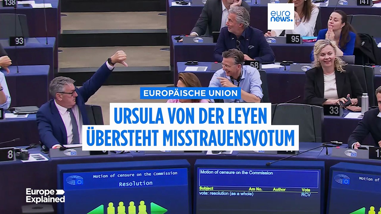 Von der Leyen angeschlagen: Ihre 5 Problemfelder nach dem Votum