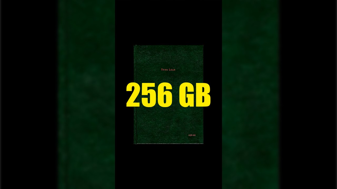 256 GB, le livre photo de Yung Lean
