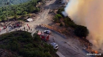 Incendi in Siria, emergenza a Latakia: i roghi alimentati dal vento