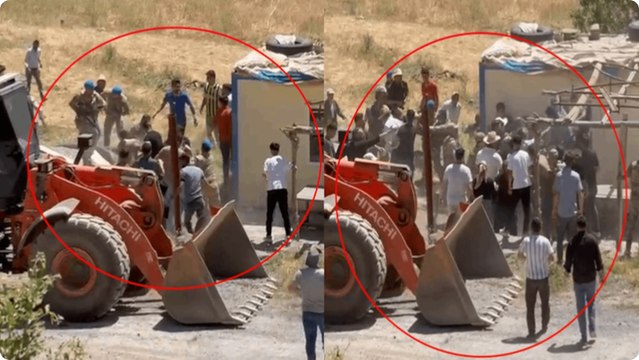 Şırnak’ta sopalı, tekmeli, yumruklu kavga kamerada