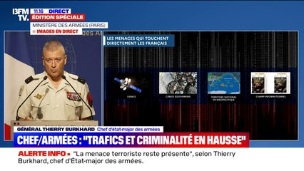 "Menaces sur les Français": “Les effets du réchauffement climatique se feront de plus en plus sentir à l’avenir”, affirme le chef d’état-major des armées